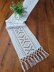 Boho Chic Crochet Table Runner