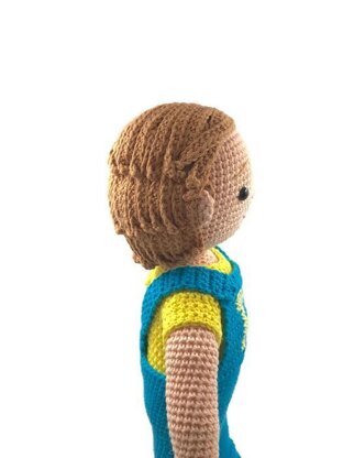 James Amigurumi Boy Doll