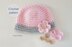 Cute baby beanie size to adult