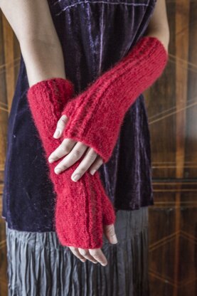 Woolner Gloves in Berroco Andean Mist - 347-5