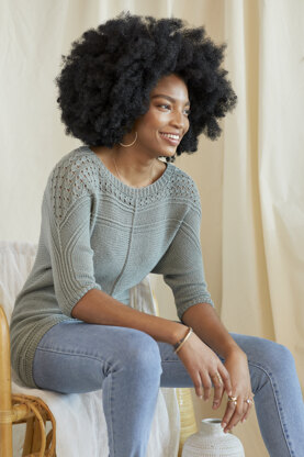 Women's Jumper Stagione in Universal Yarn Wool Pop - Downloadable PDF