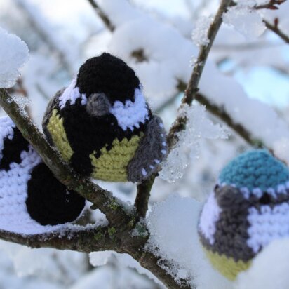 British Garden Birds Amigurumi Pattern Pack