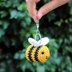 Bee keyring