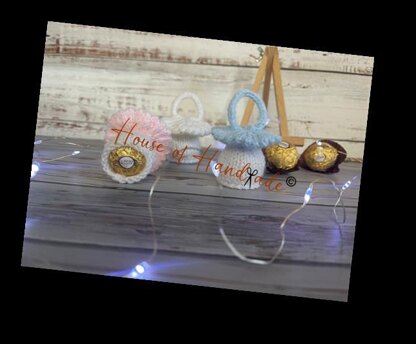 Dummy Baby Shower Ferrero Rocher Cover Favour Knitting Pattern