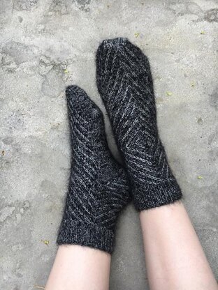 Mohair Magic Socks