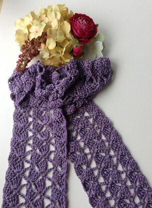 Trellis Scarf PDF12-116