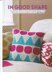 Circles and Triangles Cushion Cover