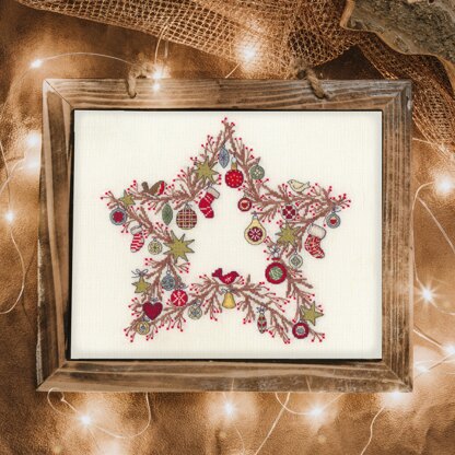 Bothy Threads Star Of Wonder Cross Stitch Kit - 26 x 24cm