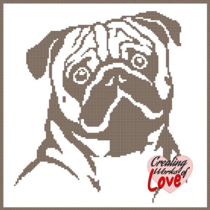 Pug Stitch Graphgan