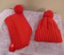 Little Red Riding Hood Cape, Hat sock set