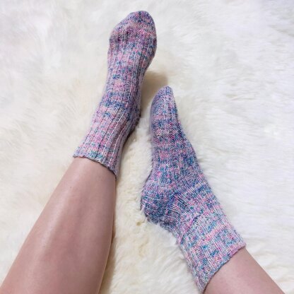 Faded Princess Socks