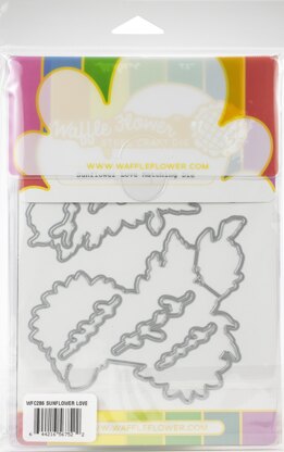 Waffle Flower Crafts Waffle Flower Stamp & Die Set - Sunflower Love