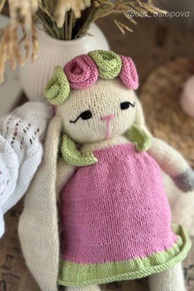 Knitting Bunny Toy Pattern