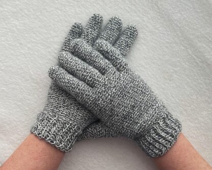 No-Gauge Custom-Fit Crochet Gloves