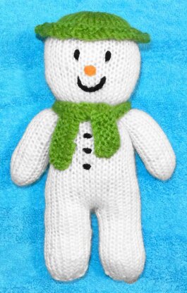 Christmas Snowman inspired 20cms soft toy doll