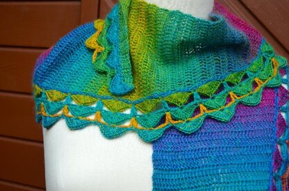 Wavelet shawl