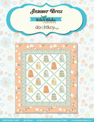 Riley Blake Summer Dress - Downloadable PDF