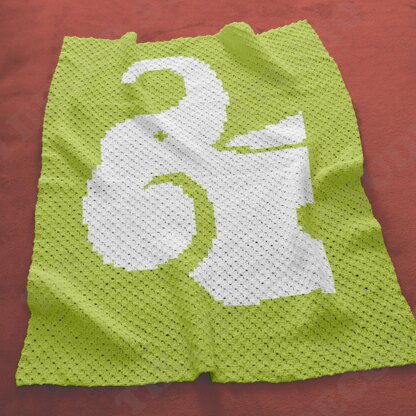 Baby Elephant Blanket C2C Diagonal Crochet Pattern Animal Graphgan