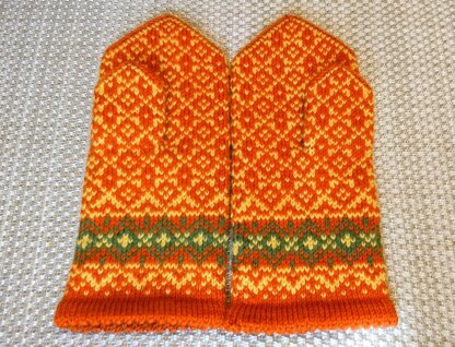 "Honeycomb" Mittens