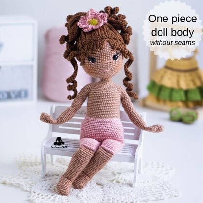 Crochet Doll Pattern - Emily