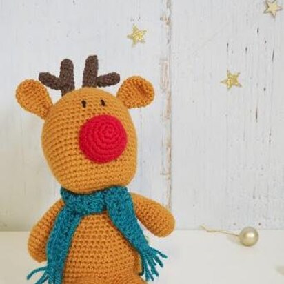 Crochet Reindeer Toy