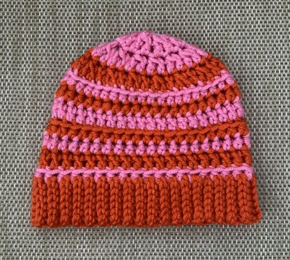 Stripy Mandala Hat