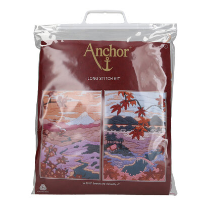 Anchor Serenity Tquility Pk2 Long Stitch Kit