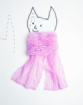 Sweater and Scarf in Rico Essentials Super Kid Mohair Loves Silk - 623 - Downloadable PDF