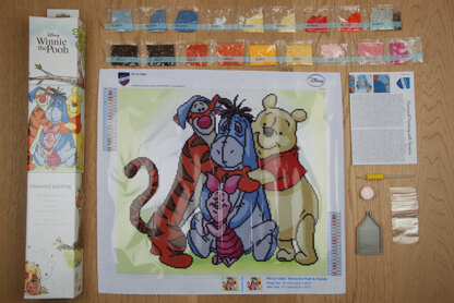 Vervaco Disney Pooh with Friends Diamond Painting Kit - 