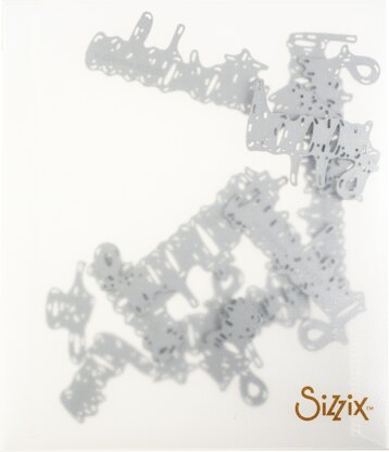 Sizzix Thinlits Dies By Tim Holtz 13/Pkg - Celebration Script Words