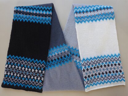 Fair Isle Fade Scarf