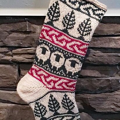 Celtic Sheep Stocking