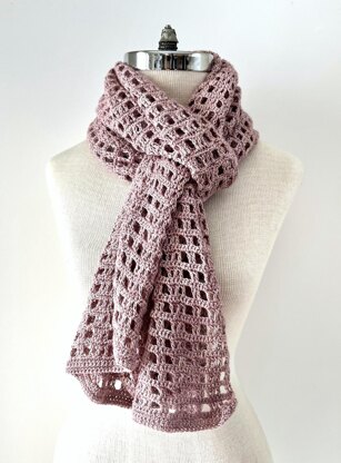 Touch of Lace Shawl Scarf