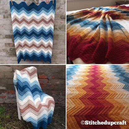 Stitched Up Chevron