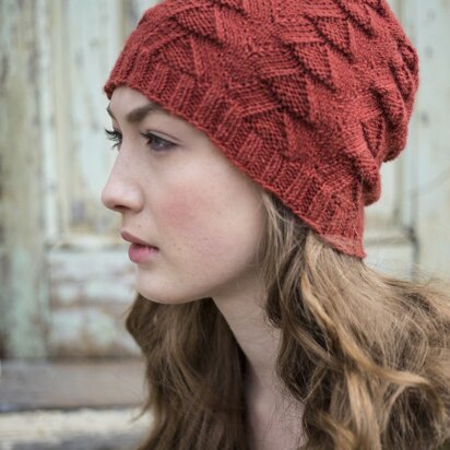 Xumi Hat in Berroco Cosma - 348-6