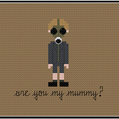 Are You My Mummy? - PDF Cross Stitch Pattern