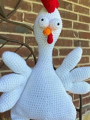 Bird Buddy Chicken Amigurumi