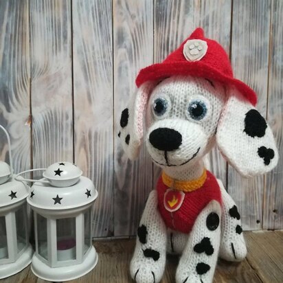 Knitted Marshall (PAW Patrol)