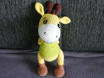 Crochet Pattern for a Giraffe called George!