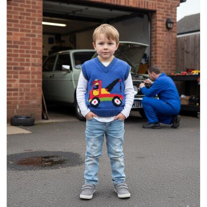 Recovery / Breakdown Truck Sweater