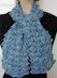 Scalloped Clouds lacy scarf with pointed edges