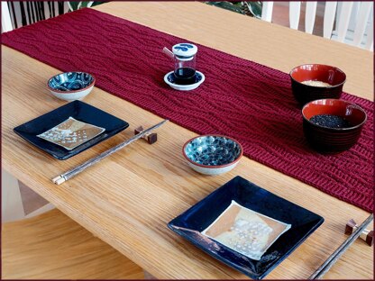Hamilton Table Runner Knitting Pattern