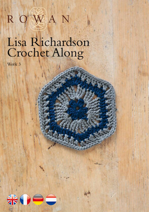 Lisa Richardson Crochet Along Week 3 in Rowan Summerlite 4 Ply