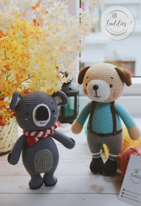 Louie The Dog-Crochet Pattern