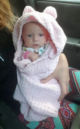 Hooded Baby Blanket