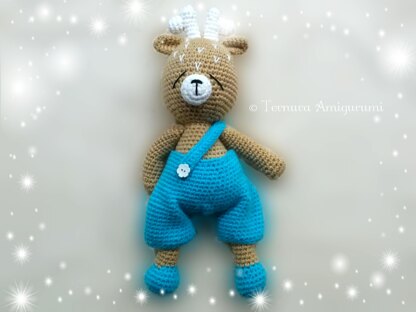 Crochet pattern deer 40cm!