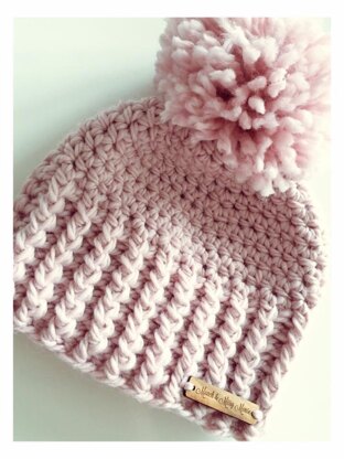 Versatile Chunky Pom Pom Hat Pattern