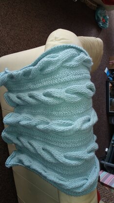 Super chunky bed throw