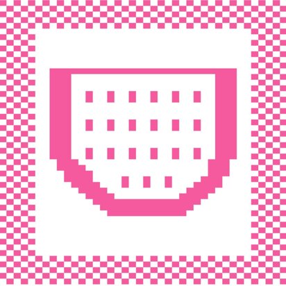 Watermelon Dishcloth - knitting pattern