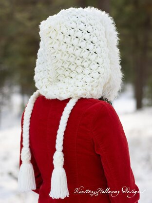 Snowberries Oversized Winter Hood